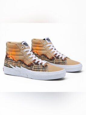 Vans Sk8-Hi Bolt Big Reveal Taos Taupe High-Top Sneakers